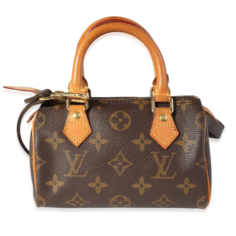 Vintage Monogram Canvas Mini Sac HL Speedy